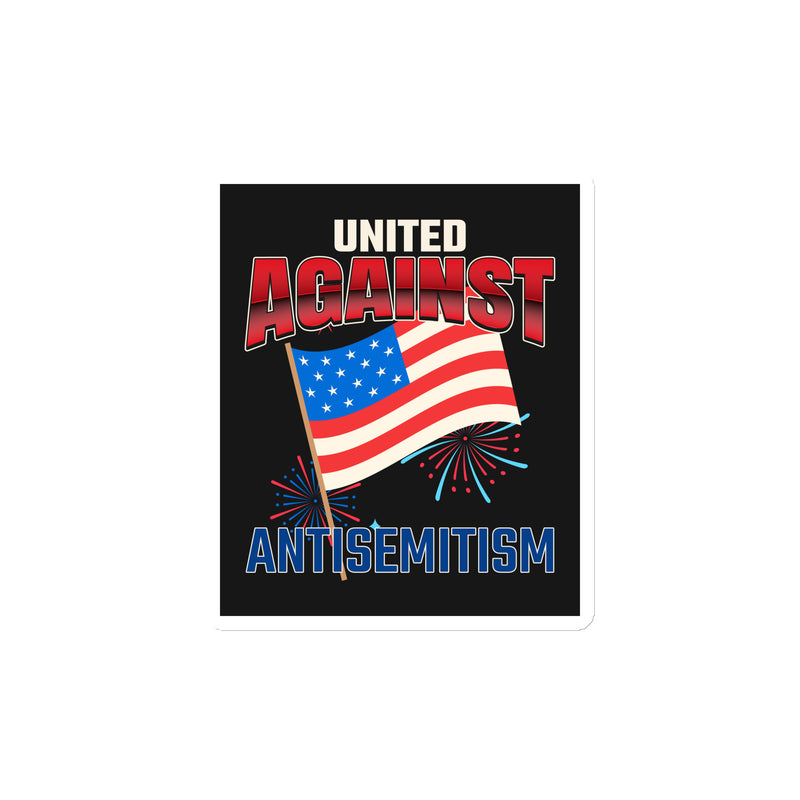 USA Edition | United Against Antisemitism | Die-Cut Magnet
