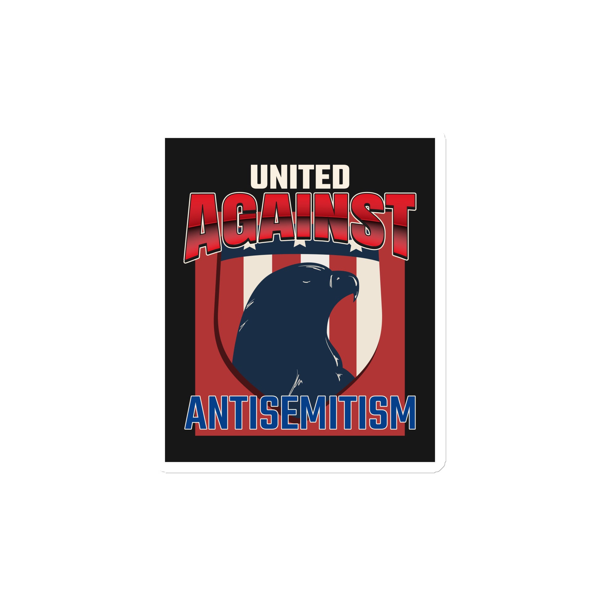 USA Edition | United Against Antisemitism | Die-Cut Magnet