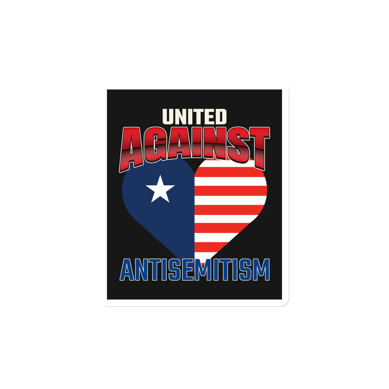 USA Edition | United Against Antisemitism | Die-Cut Magnet