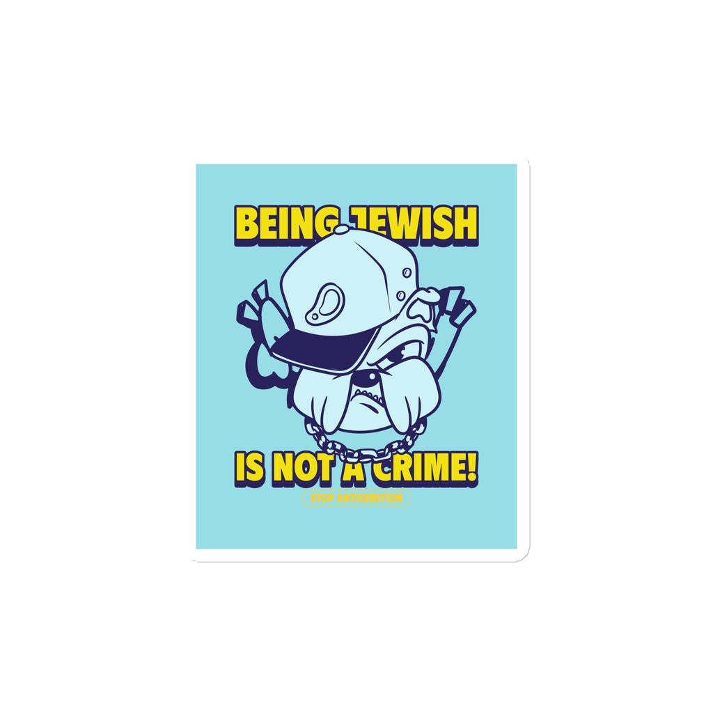 Streetart Graffiti Cartoon | Antisemitism | Die-Cut Magnet
