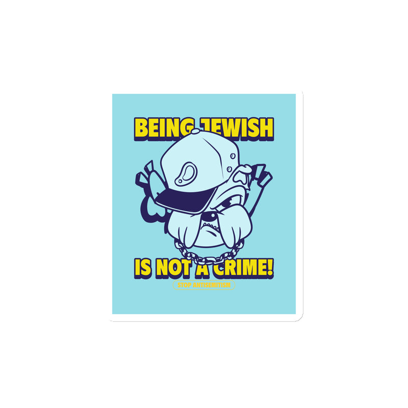 Streetart Graffiti Cartoon | Antisemitism | Die-Cut Magnet