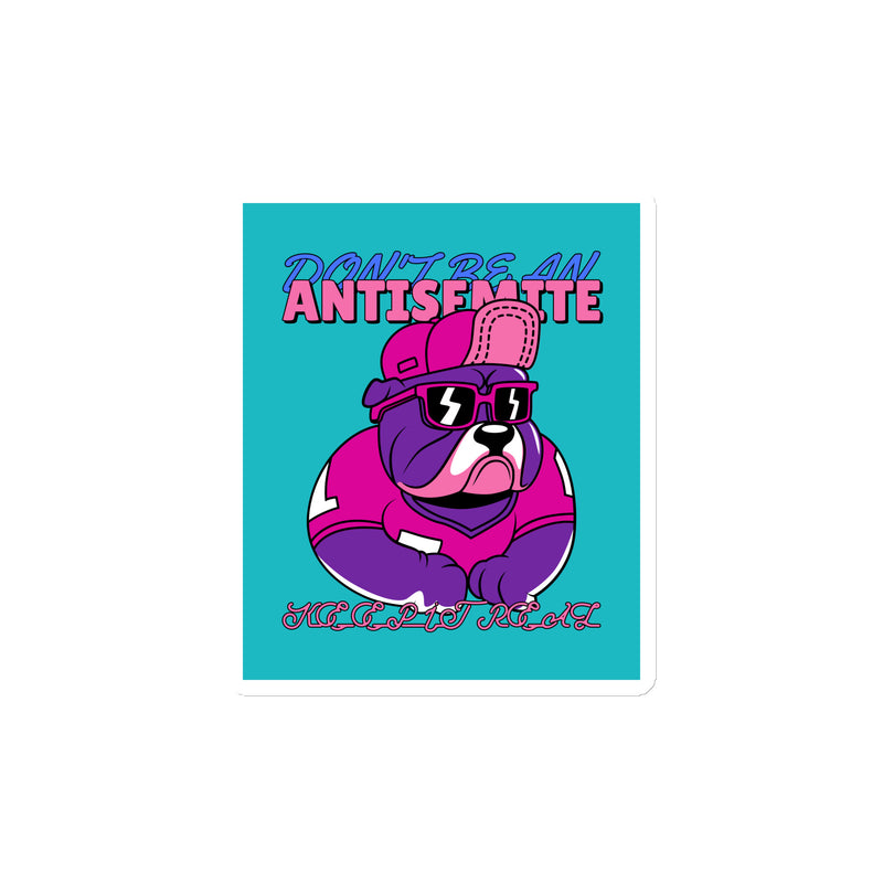 Streetart Graffiti Cartoon | Antisemitism | Die-Cut Magnet