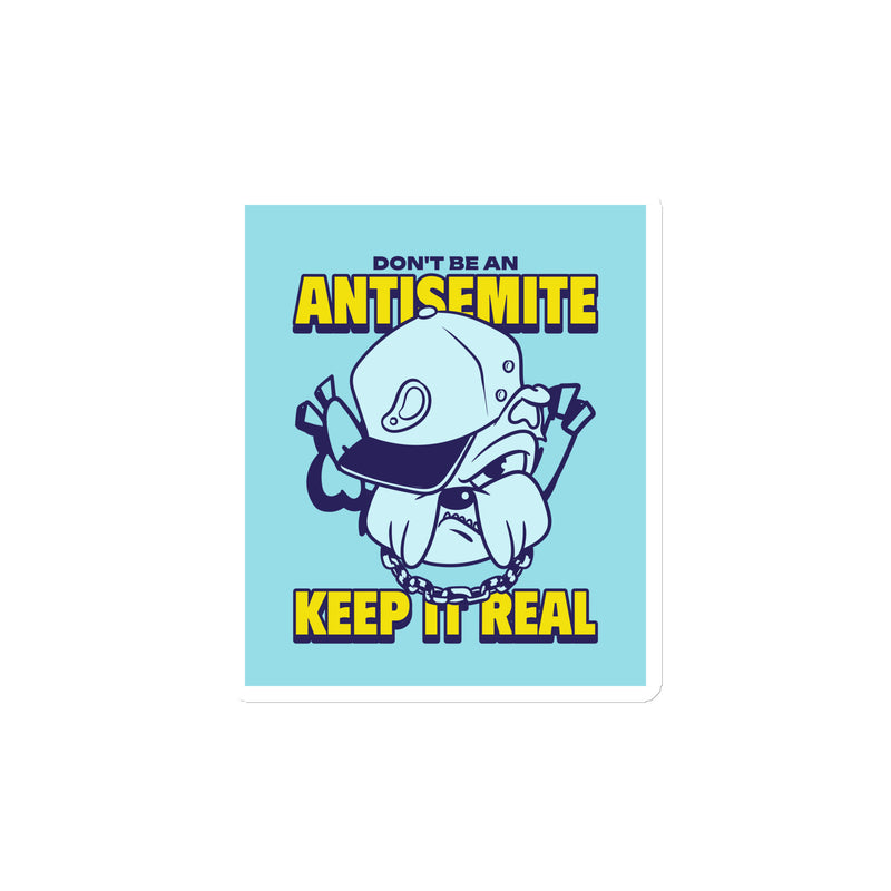 Streetart Graffiti Cartoon | Antisemitism | Die-Cut Magnet