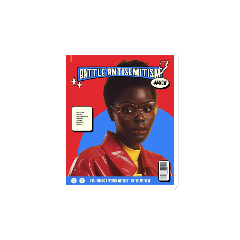 80's Fashion Trend | Battle Antisemitism | Die-Cut Magnet