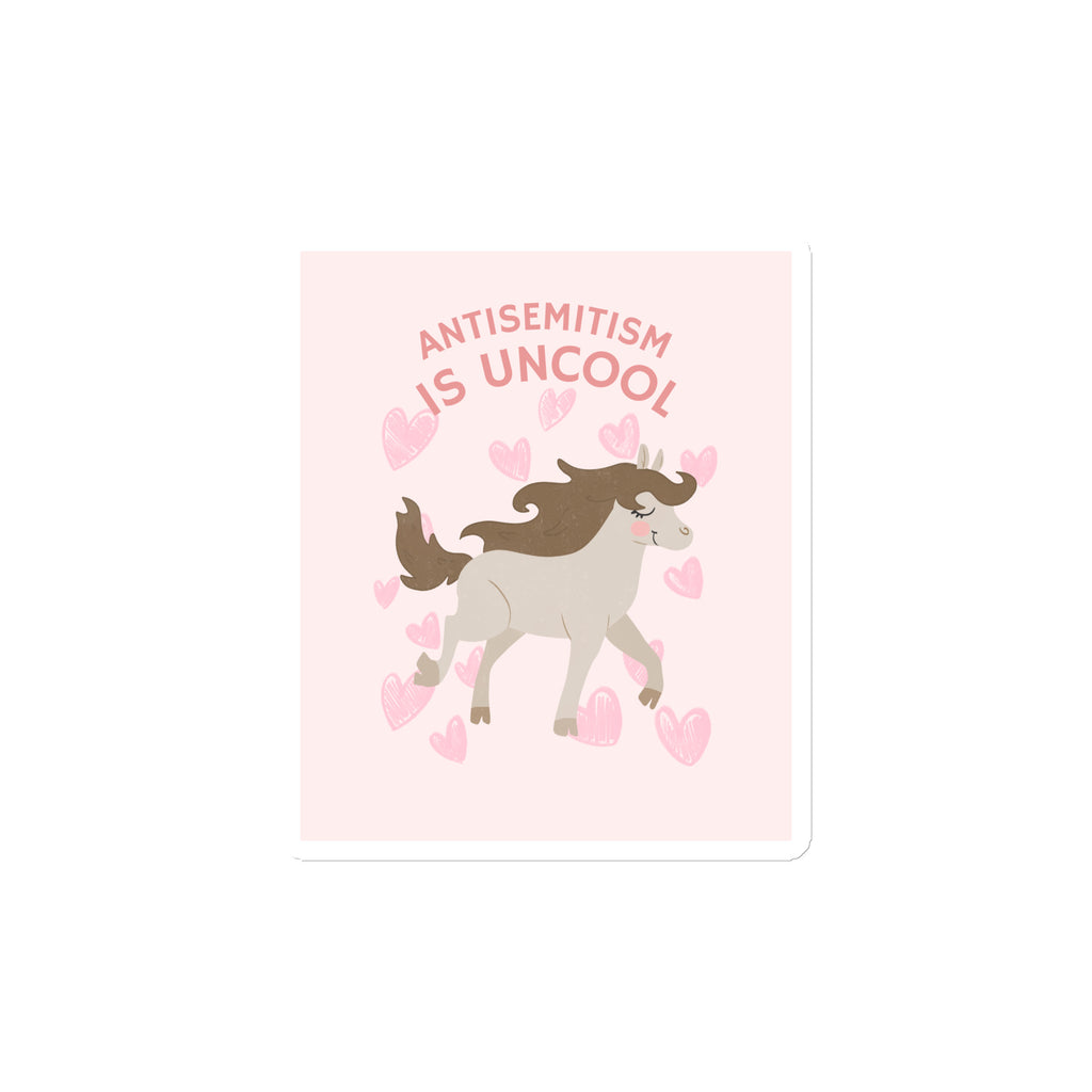 Unicorn Antisemitism Is Uncool | Die-Cut Magnet