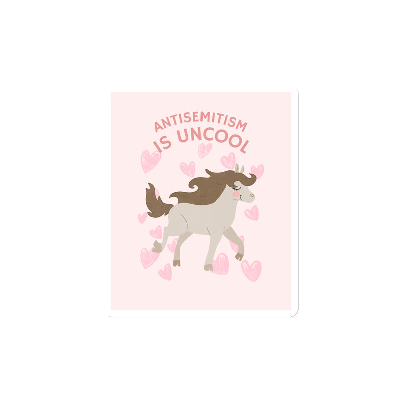 Unicorn Antisemitism Is Uncool | Die-Cut Magnet