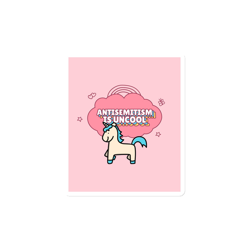 Unicorn Antisemitism Is Uncool | Die-Cut Magnet
