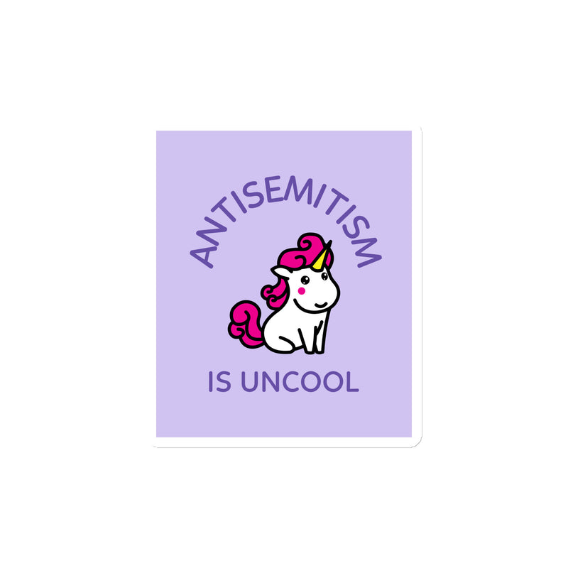 Unicorn Antisemitism Is Uncool | Die-Cut Magnet