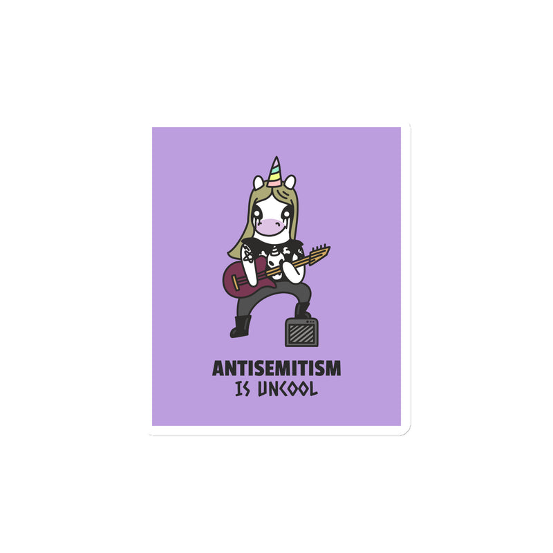Unicorn Antisemitism Is Uncool | Die-Cut Magnet