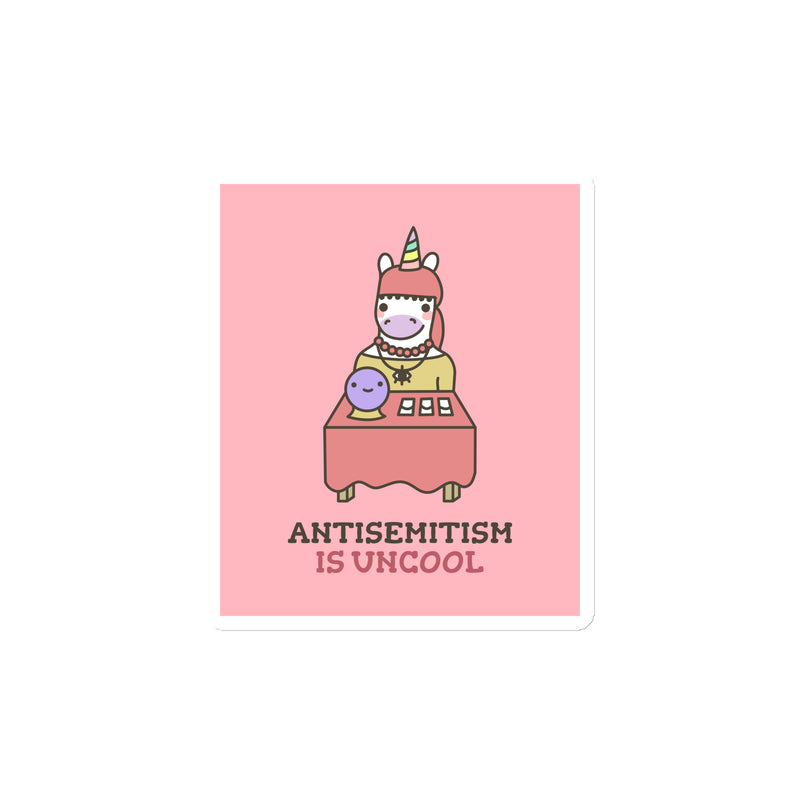 Unicorn Antisemitism Is Uncool | Die-Cut Magnet