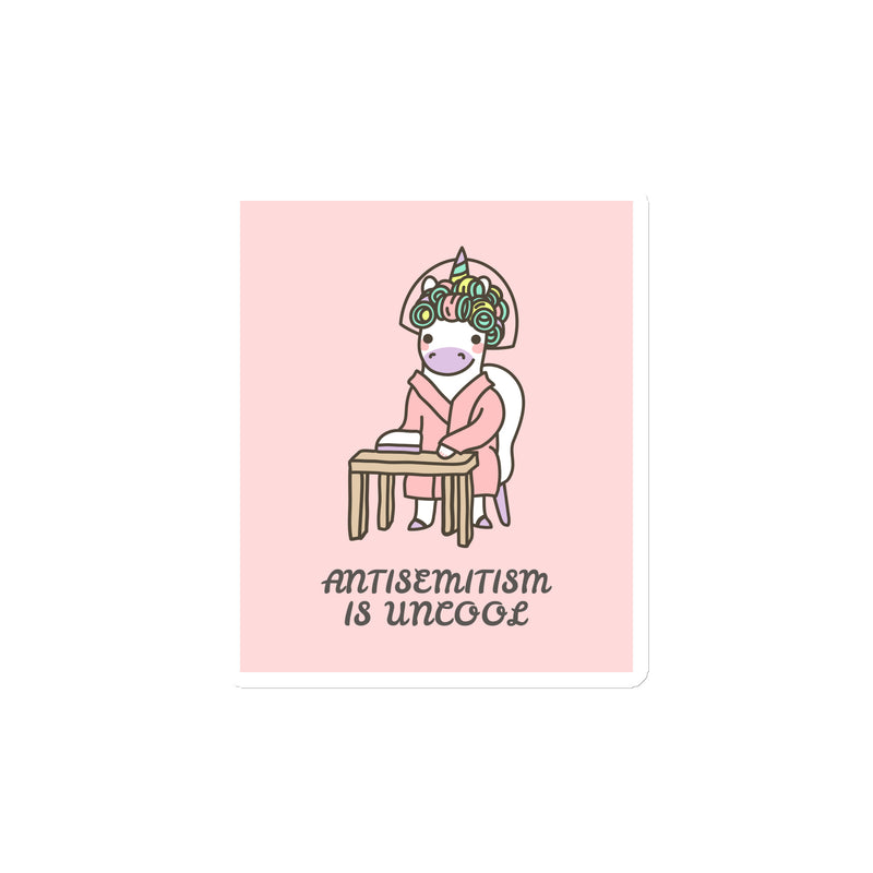 Unicorn Antisemitism Is Uncool | Die-Cut Magnet