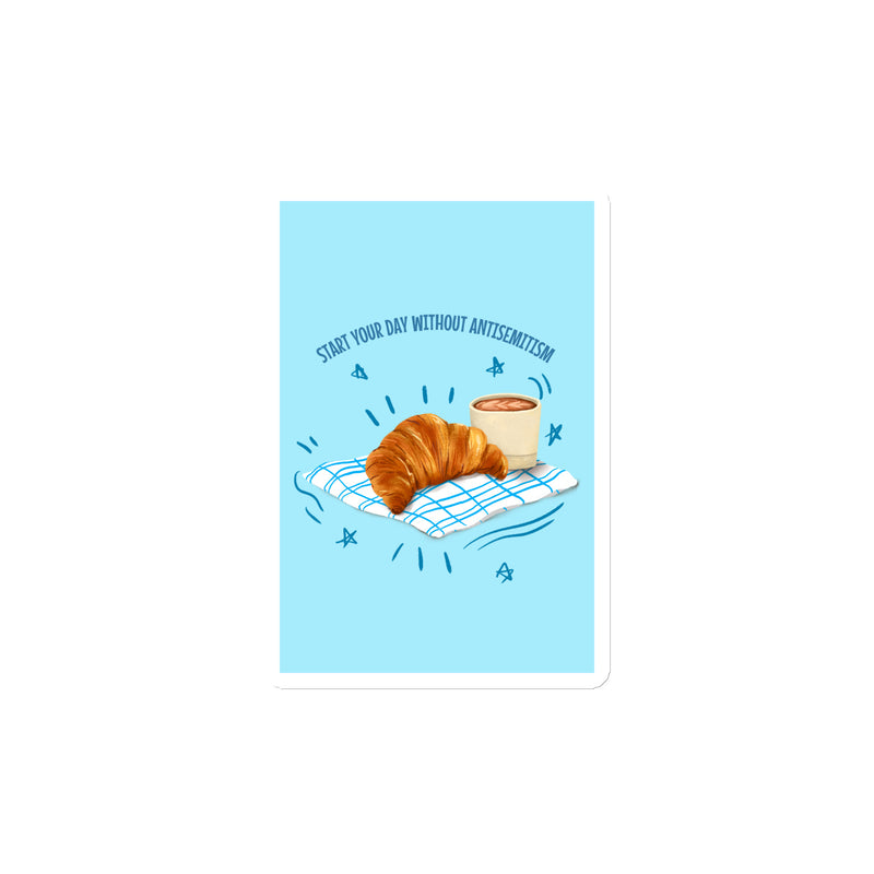 Mealtime Without Antisemitism | Die-Cut Magnet
