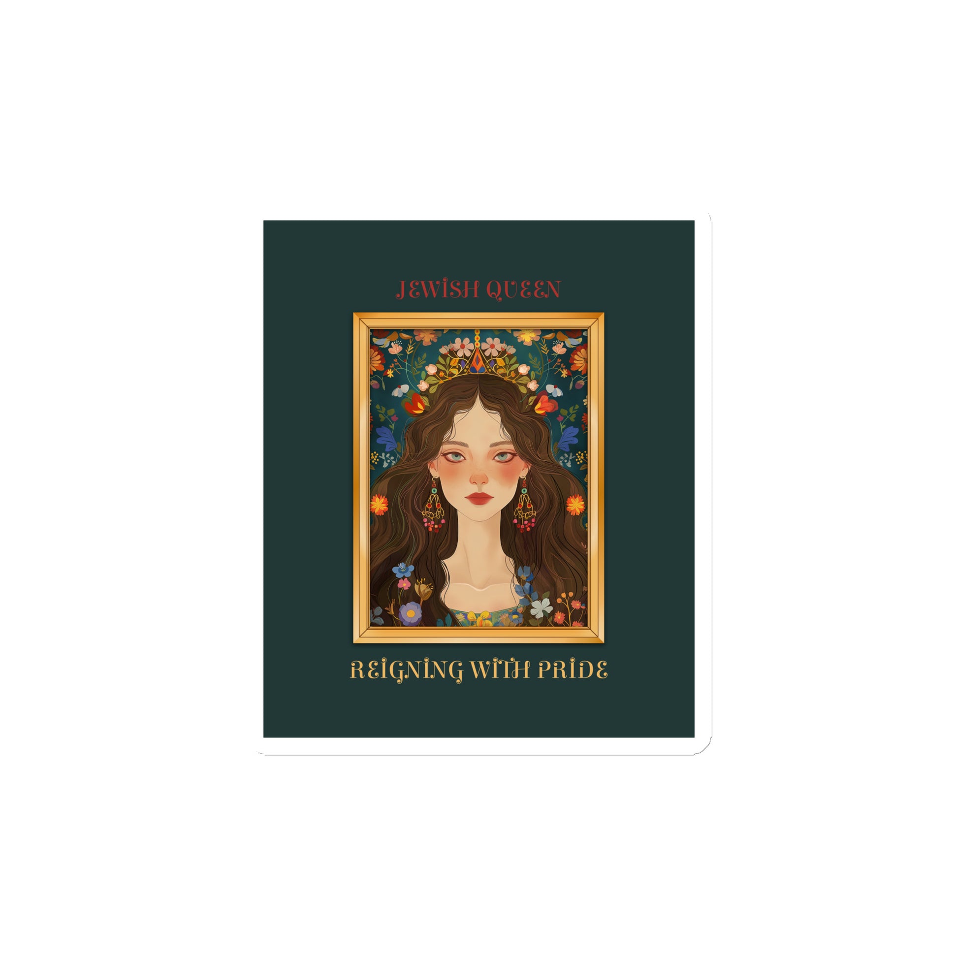 Jewish Queen | Die-Cut Magnet