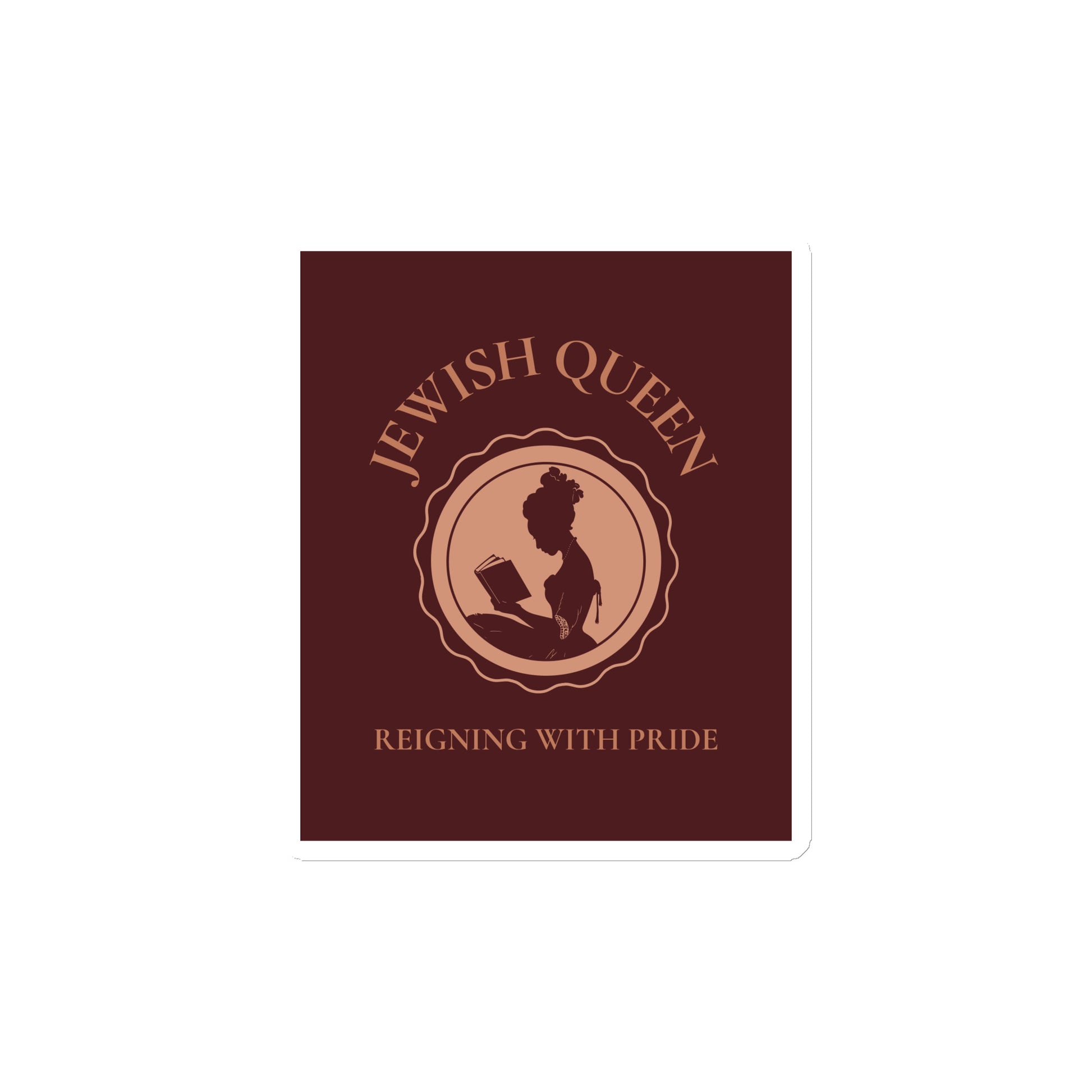 Jewish Queen | Die-Cut Magnet
