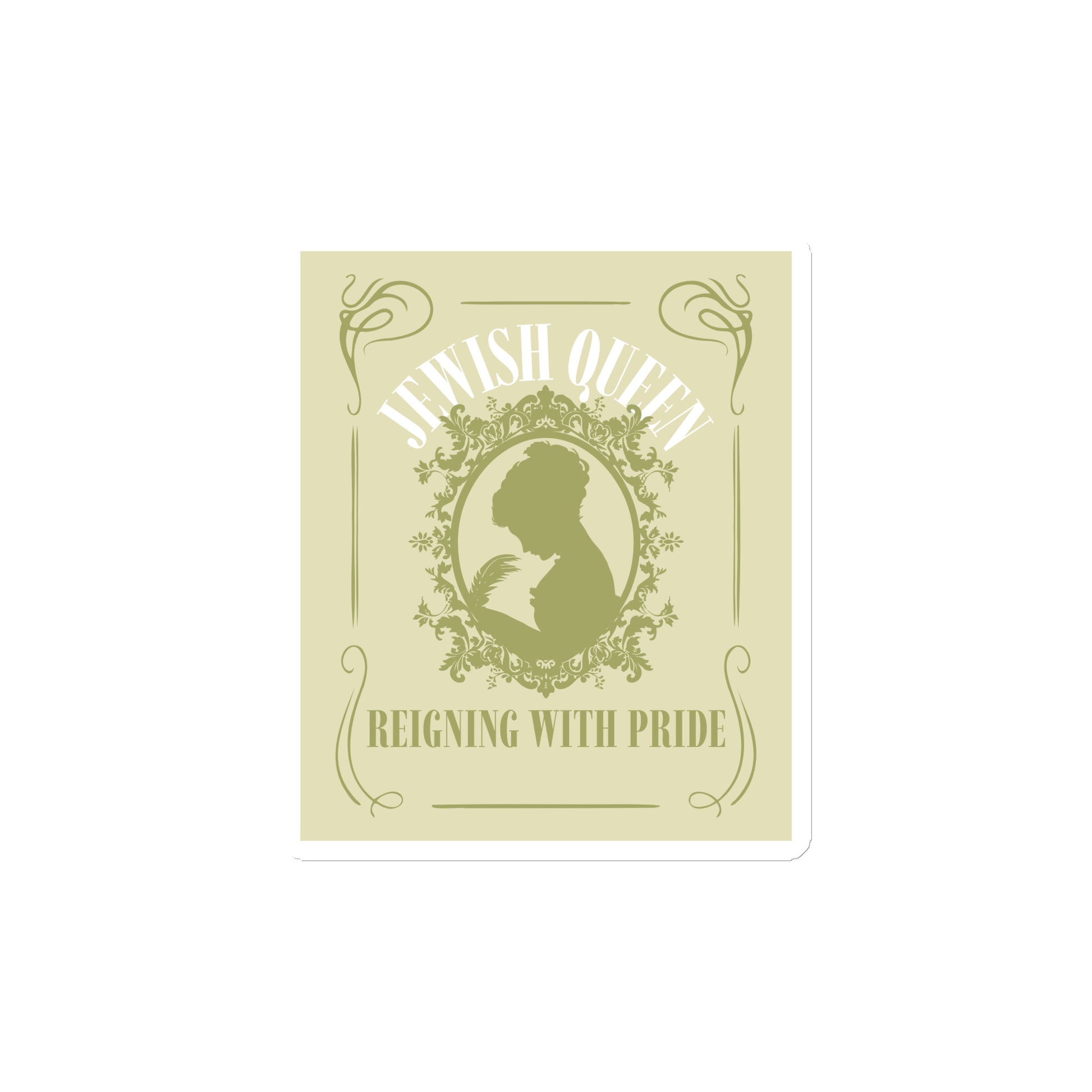 Jewish Queen | Die-Cut Magnet