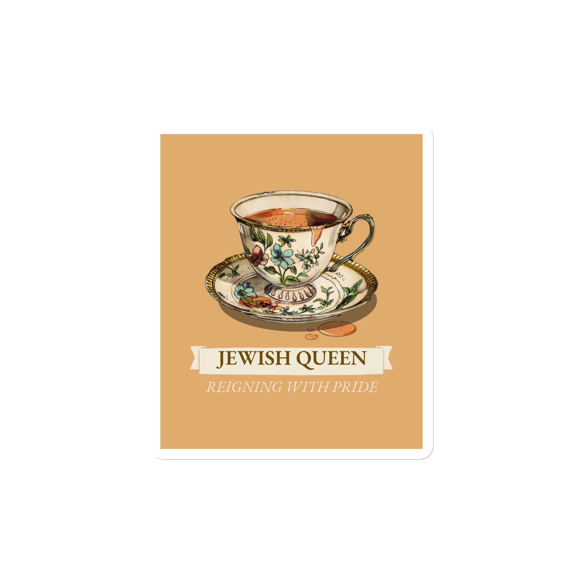 Jewish Queen | Die-Cut Magnet