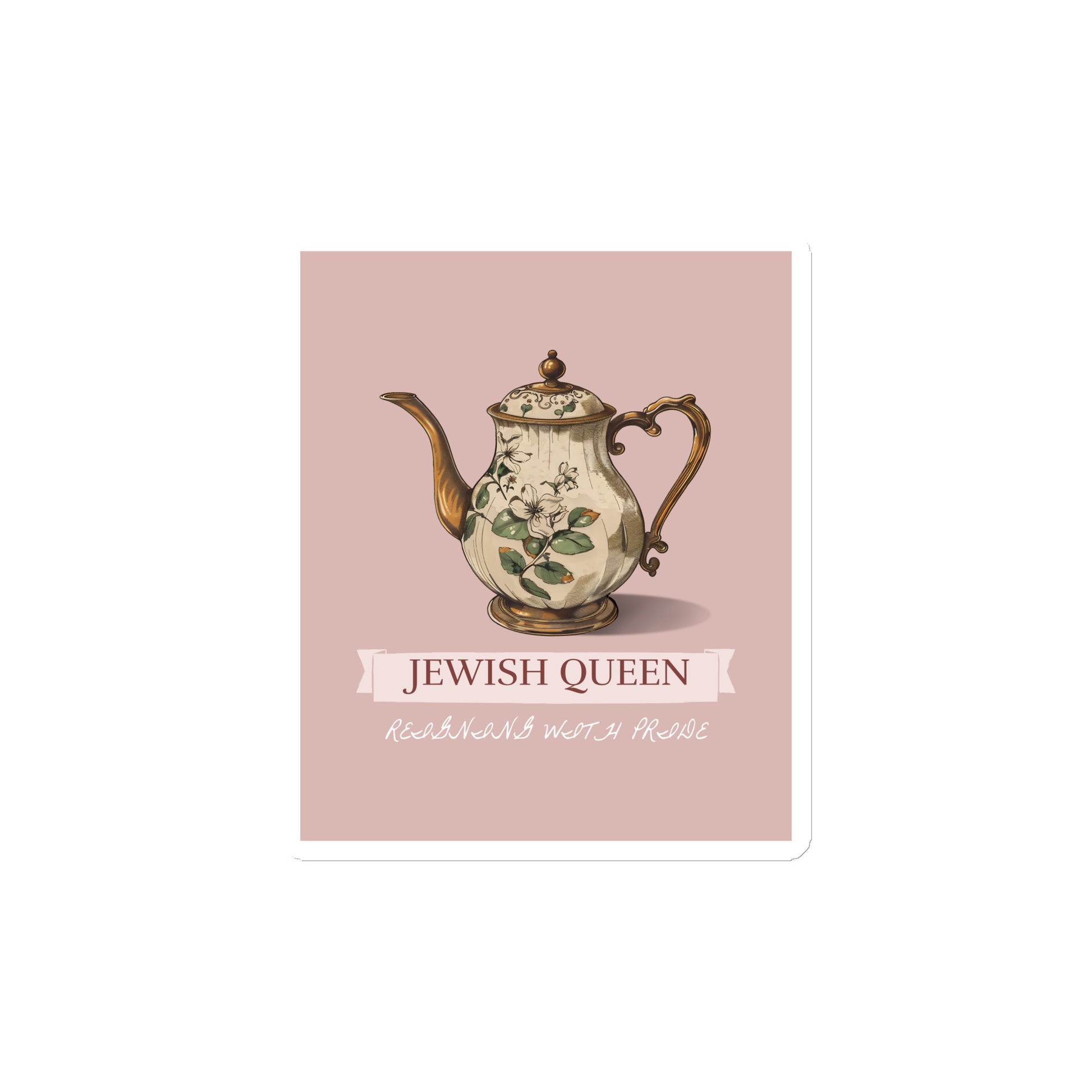 Jewish Queen | Die-Cut Magnet