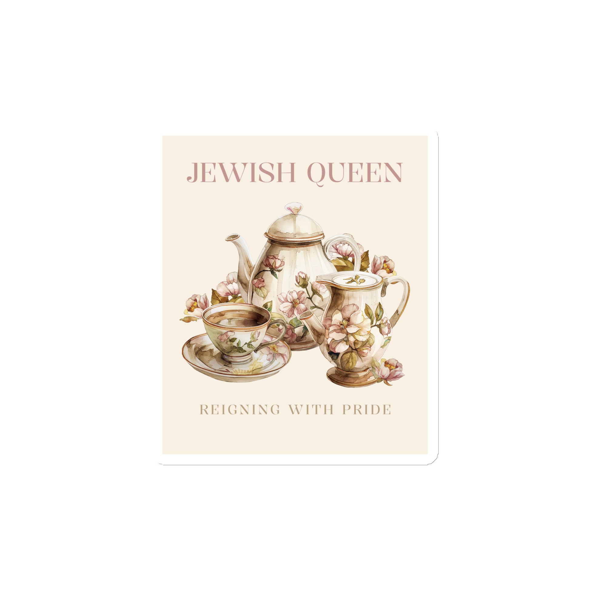 Jewish Queen | Die-Cut Magnet