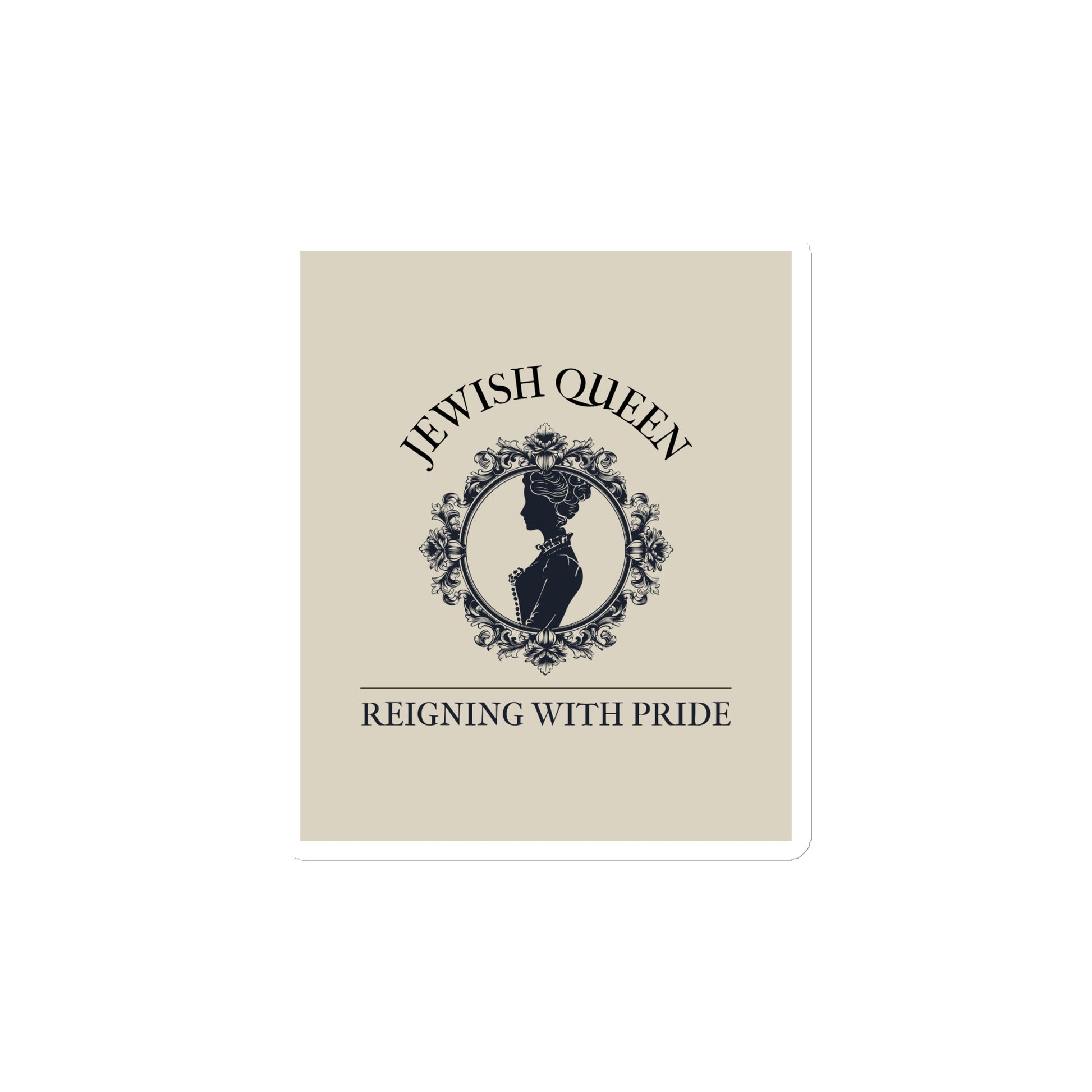 Jewish Queen | Die-Cut Magnet