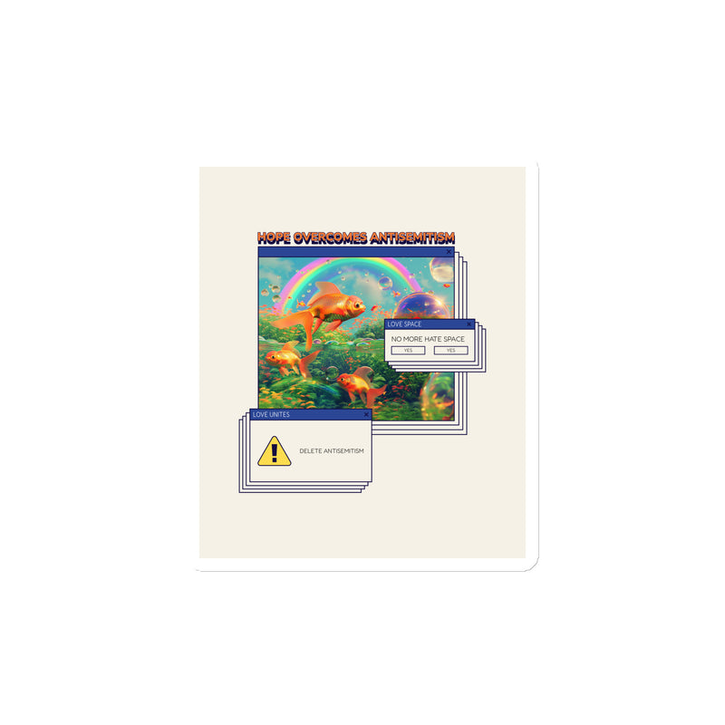 A Colorful Dream | Antisemitism | Die-Cut Magnet