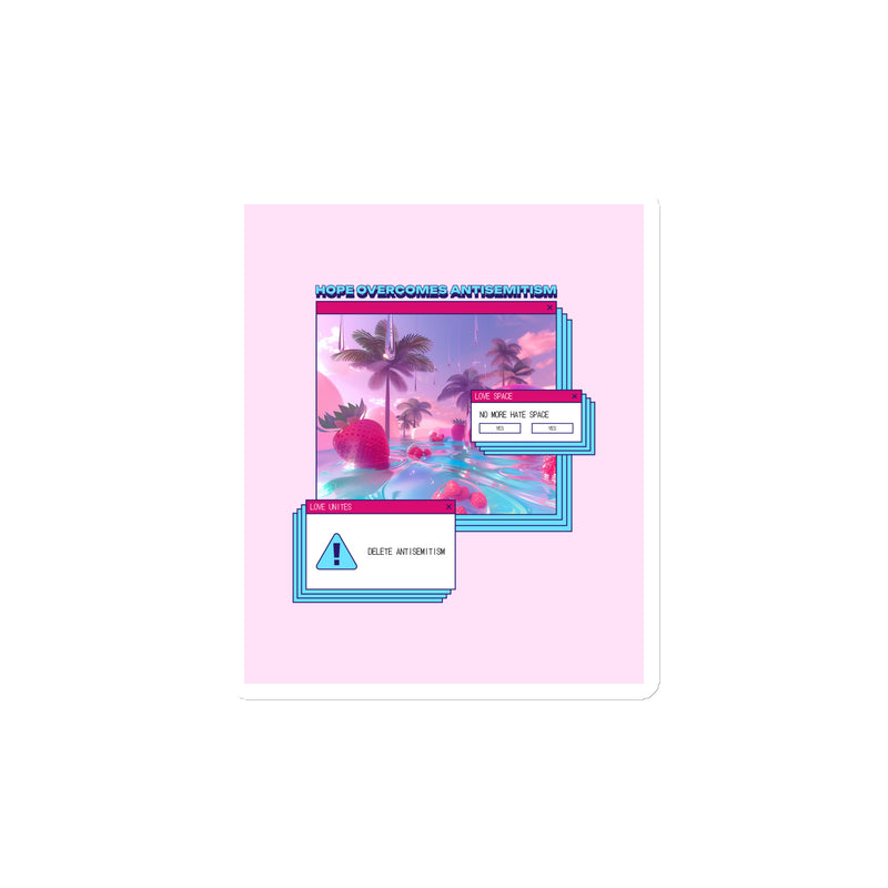 A Colorful Dream | Antisemitism | Die-Cut Magnet