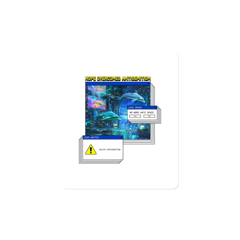 A Colorful Dream | Antisemitism | Die-Cut Magnet