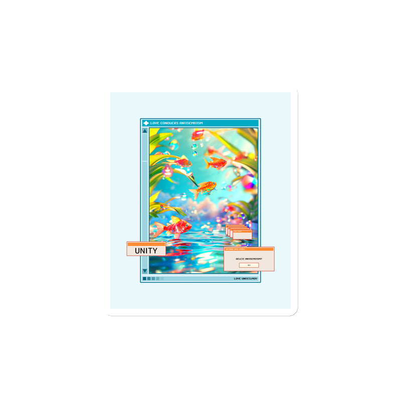 A Colorful Dream | Antisemitism | Die-Cut Magnet