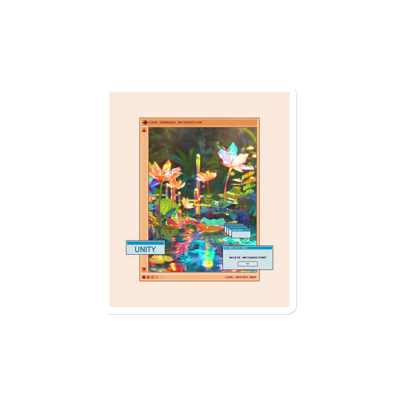A Colorful Dream | Antisemitism | Die-Cut Magnet
