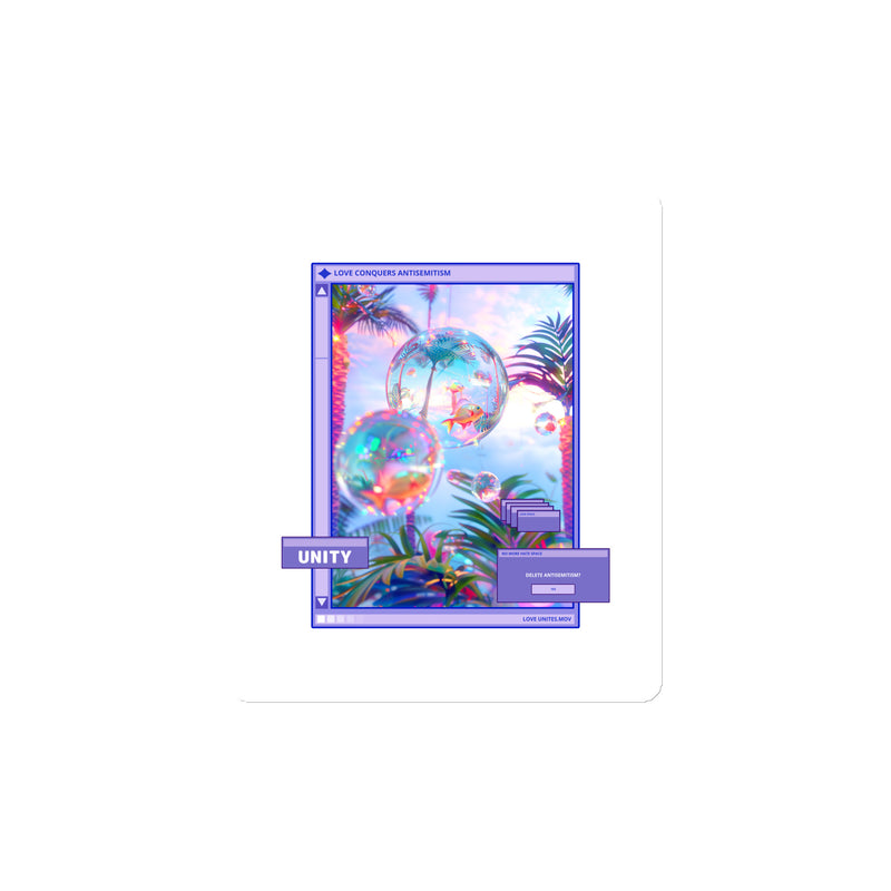 A Colorful Dream | Antisemitism | Die-Cut Magnet