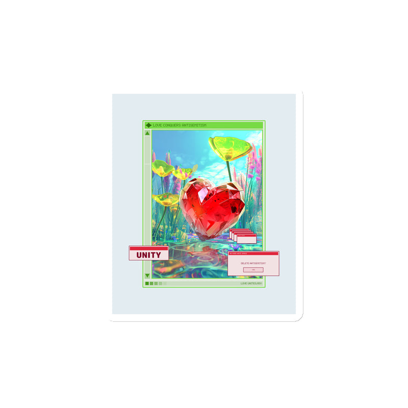 A Colorful Dream | Antisemitism | Die-Cut Magnet