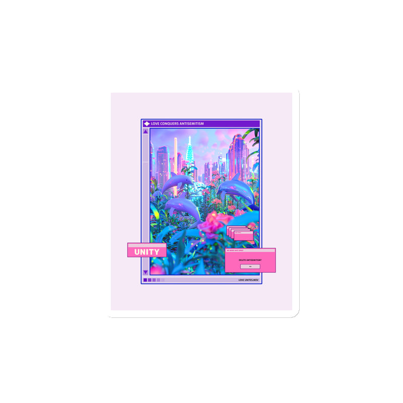 A Colorful Dream | Antisemitism | Die-Cut Magnet