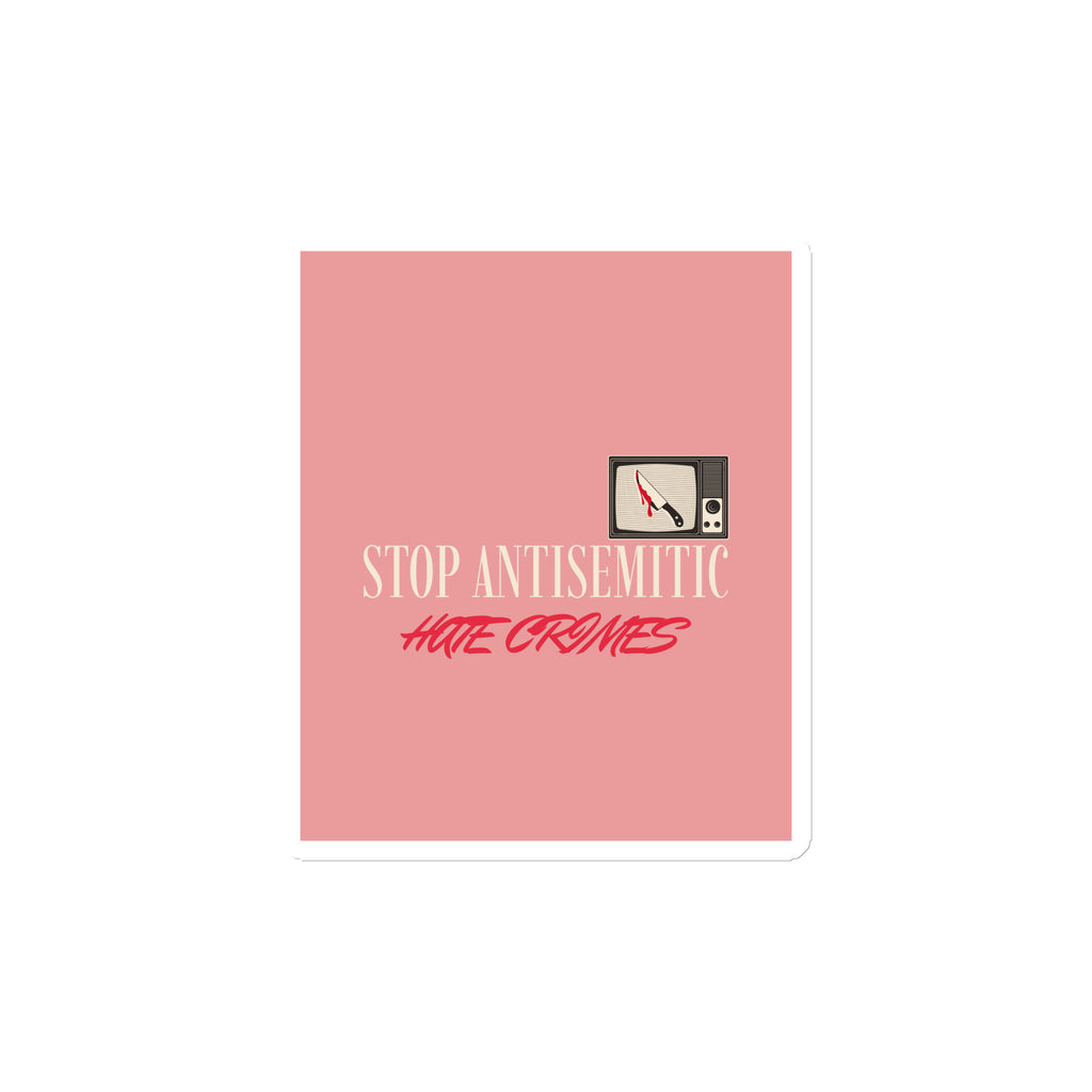 Antisemitic Hate Crimes | Die-Cut Magnet