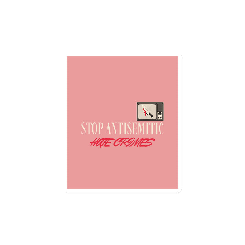 Antisemitic Hate Crimes | Die-Cut Magnet
