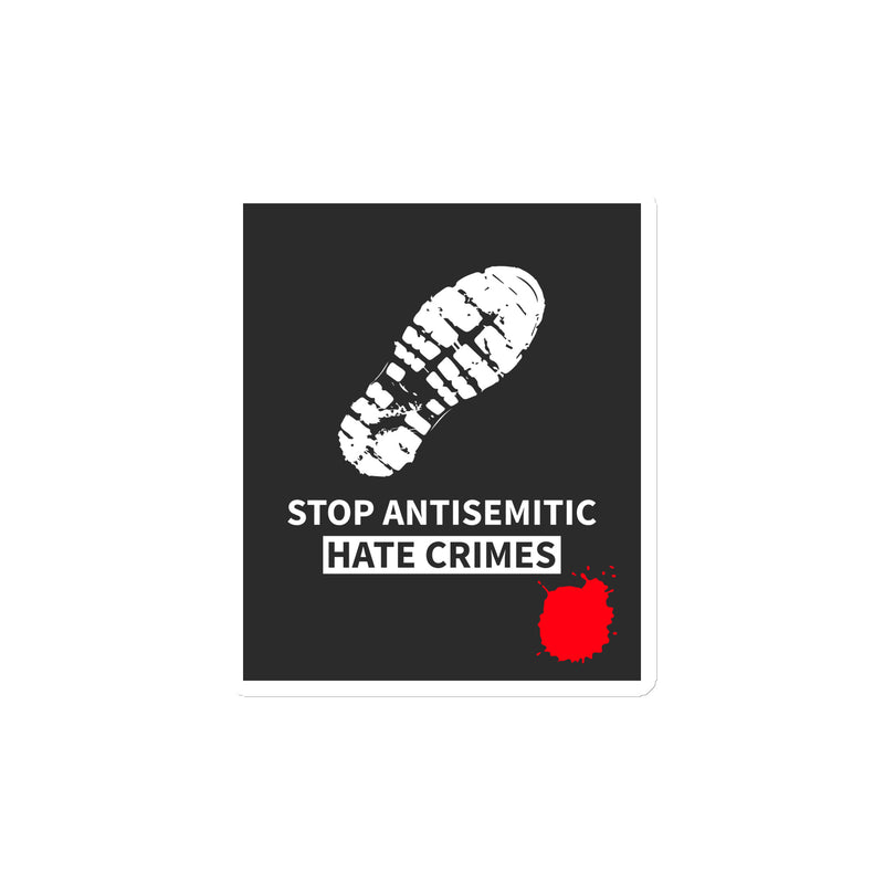 Antisemitic Hate Crimes | Die-Cut Magnet
