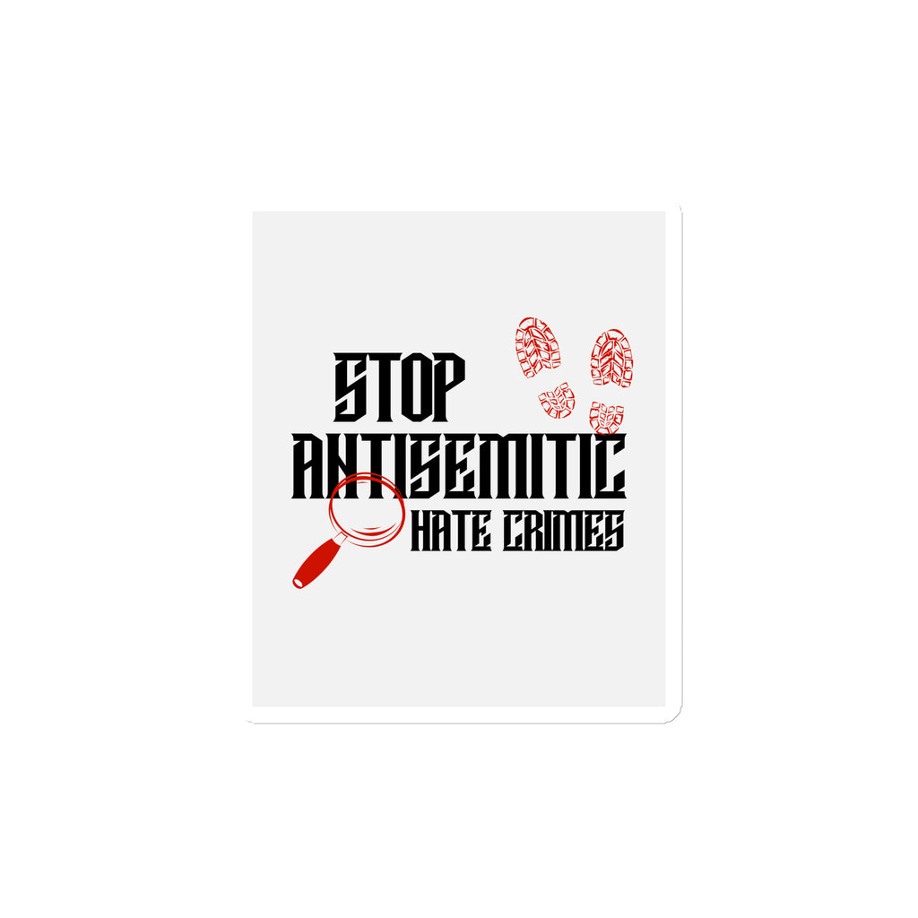 Antisemitic Hate Crimes | Die-Cut Magnet