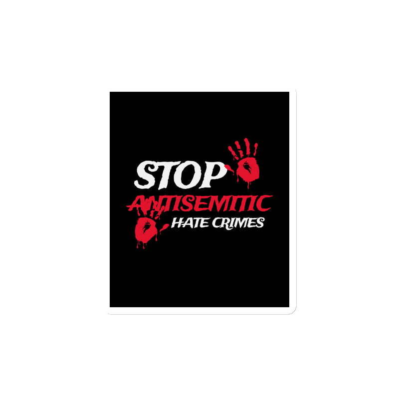 Antisemitic Hate Crimes | Die-Cut Magnet