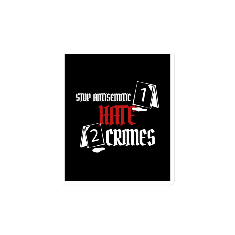 Antisemitic Hate Crimes | Die-Cut Magnet