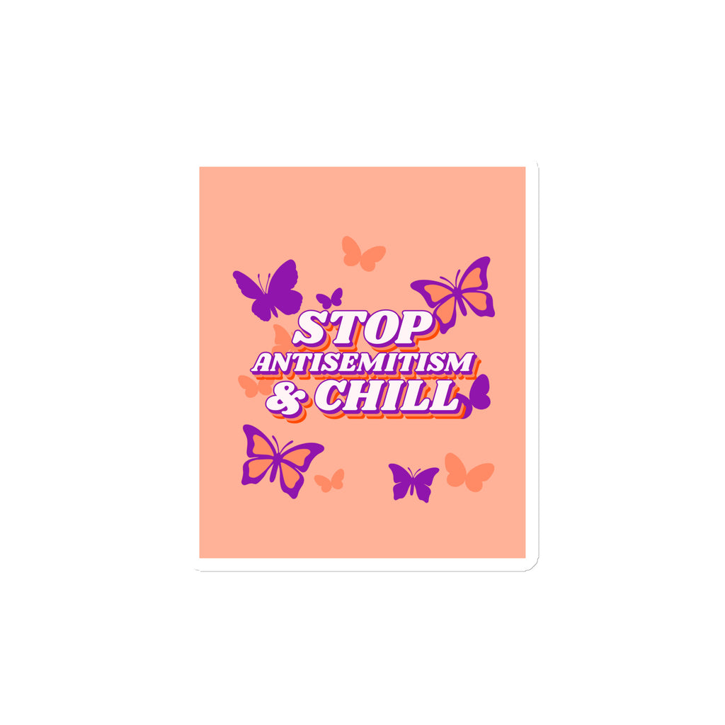 Chill Retro | Antisemitism | Die-Cut Magnet