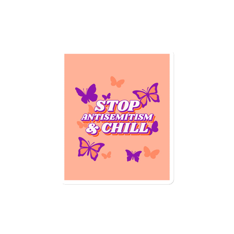 Chill Retro | Antisemitism | Die-Cut Magnet