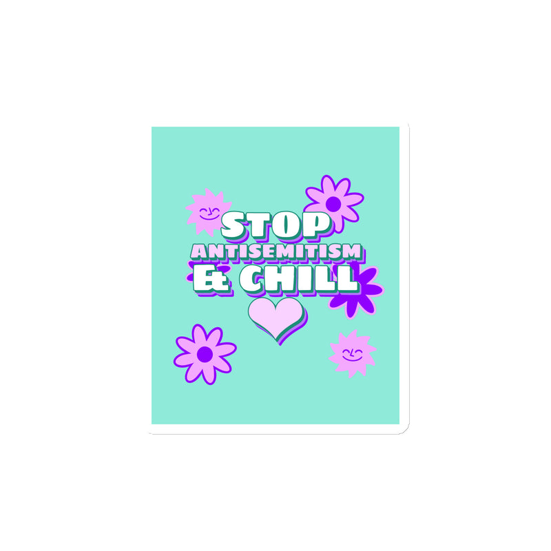 Chill Retro | Antisemitism | Die-Cut Magnet