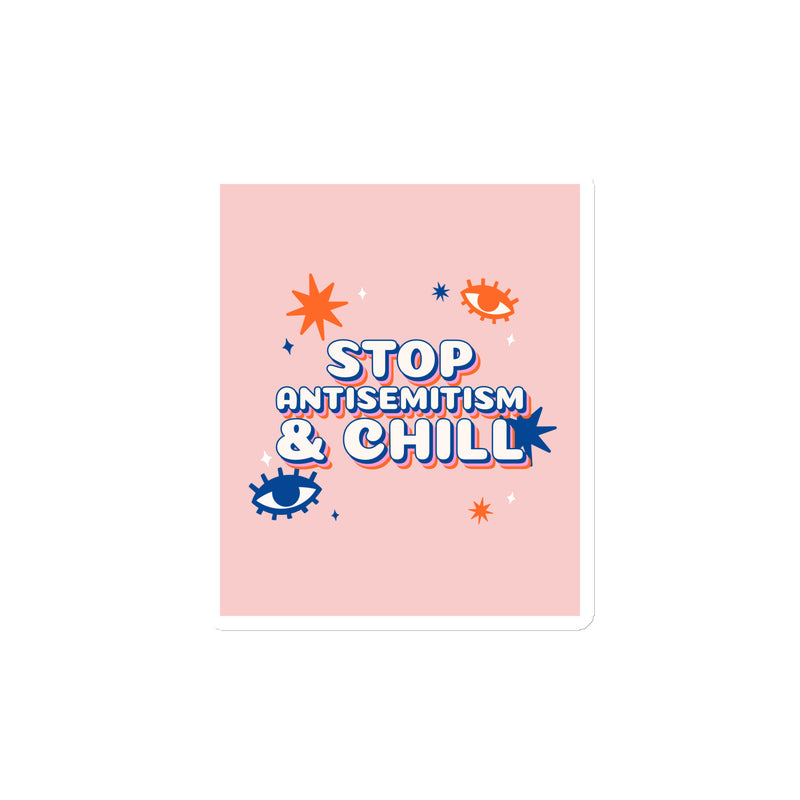 Chill Retro | Antisemitism | Die-Cut Magnet