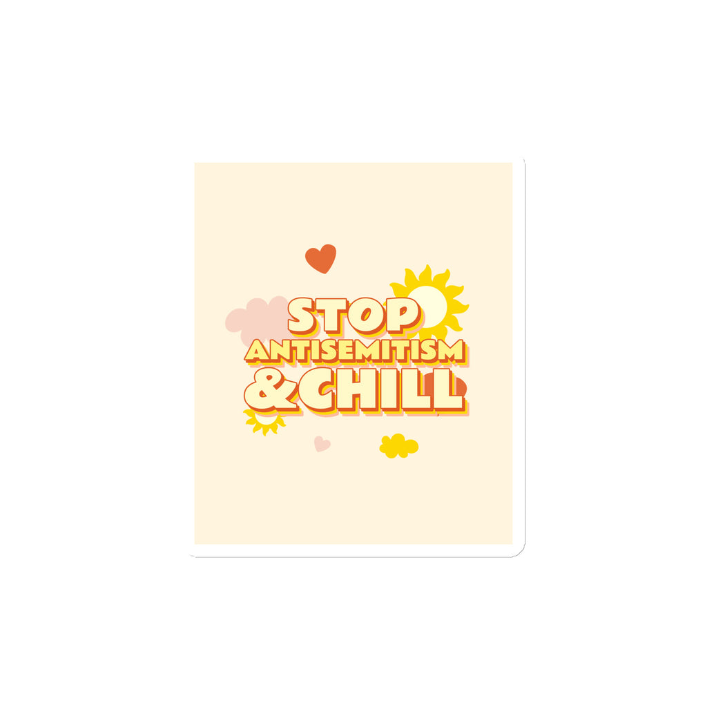 Chill Retro | Antisemitism | Die-Cut Magnet