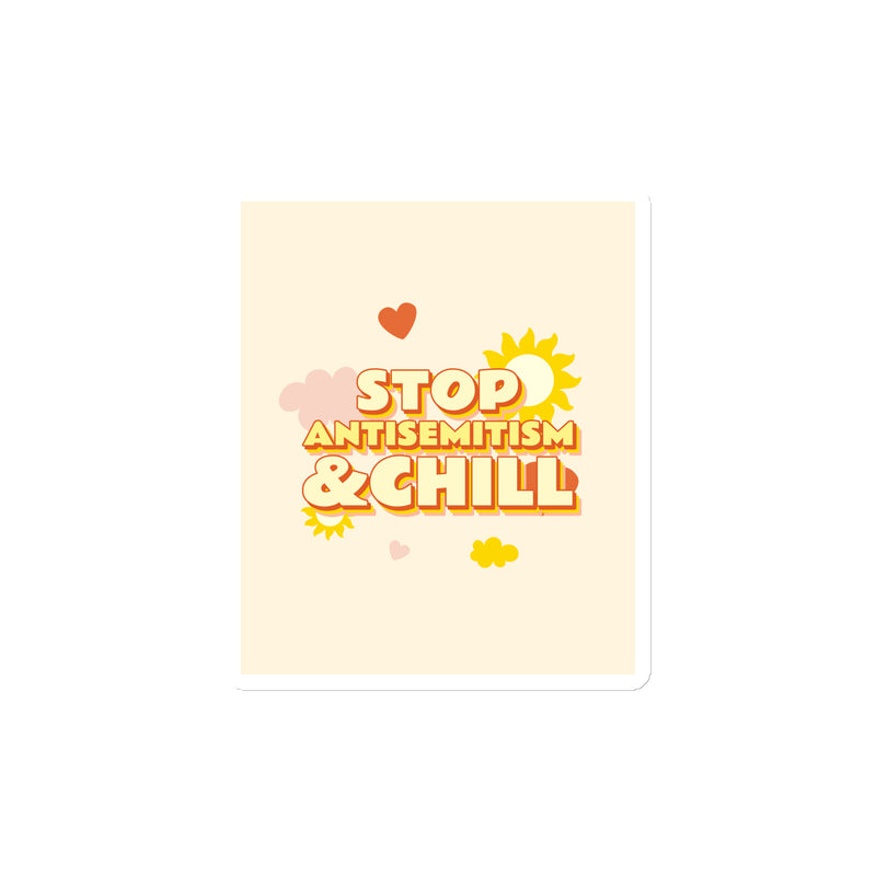 Chill Retro | Antisemitism | Die-Cut Magnet