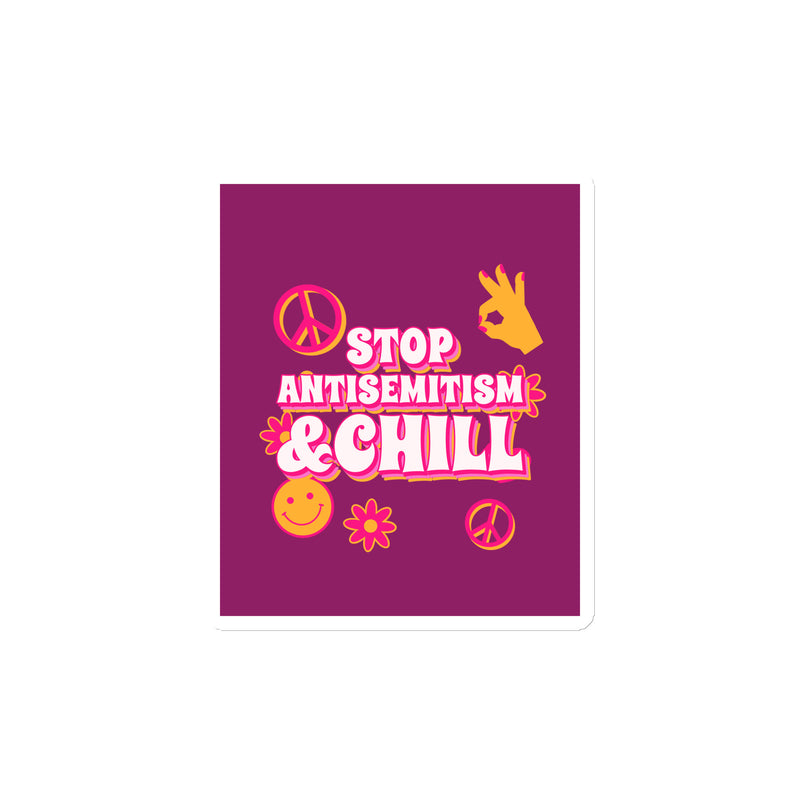 Chill Retro | Antisemitism | Die-Cut Magnet