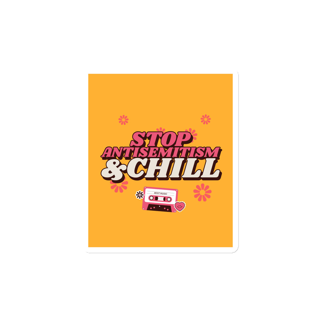 Chill Retro | Antisemitism | Die-Cut Magnet