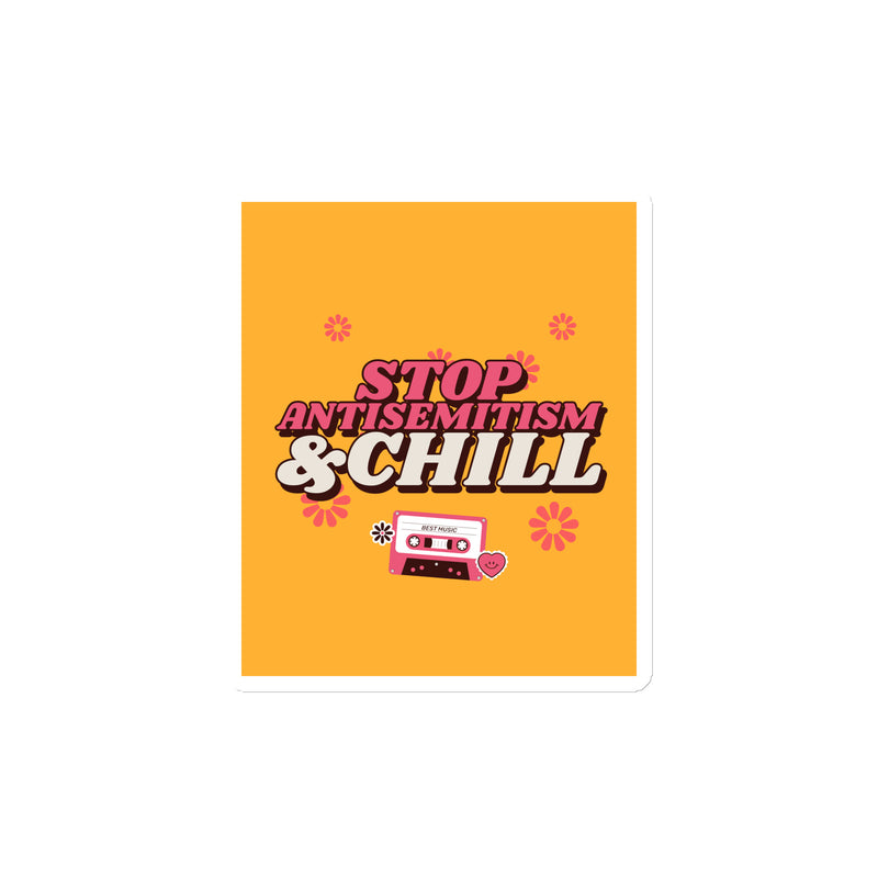 Chill Retro | Antisemitism | Die-Cut Magnet
