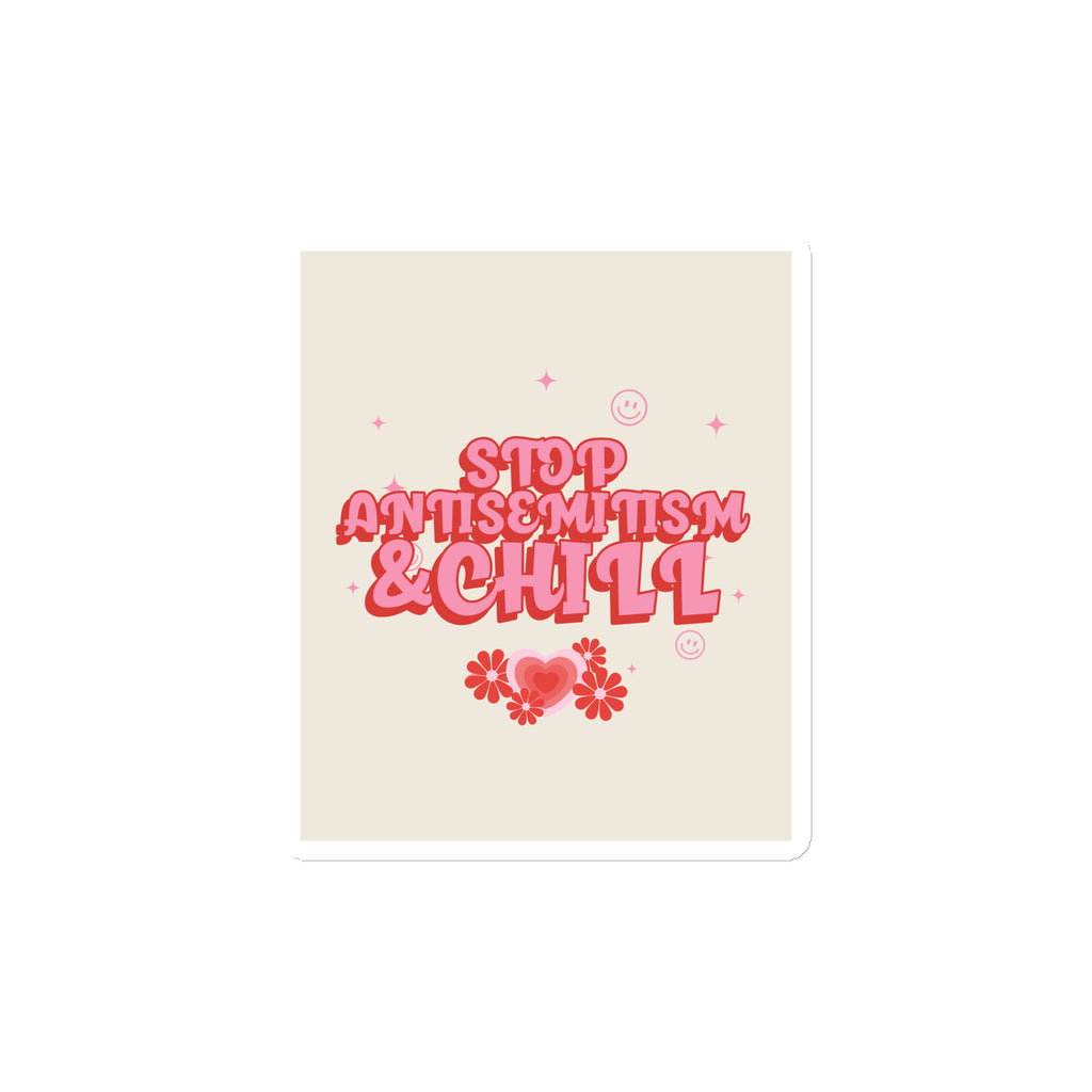 Chill Retro | Antisemitism | Die-Cut Magnet