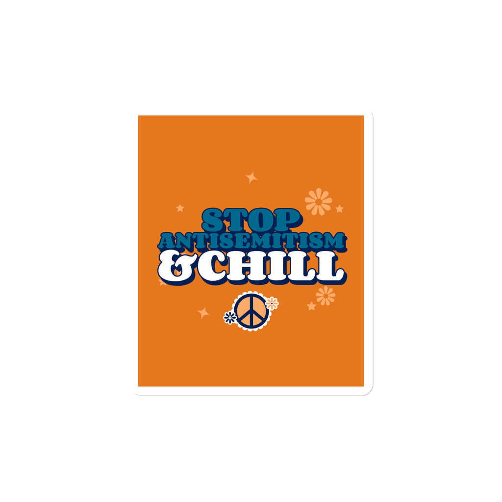 Chill Retro | Antisemitism | Die-Cut Magnet