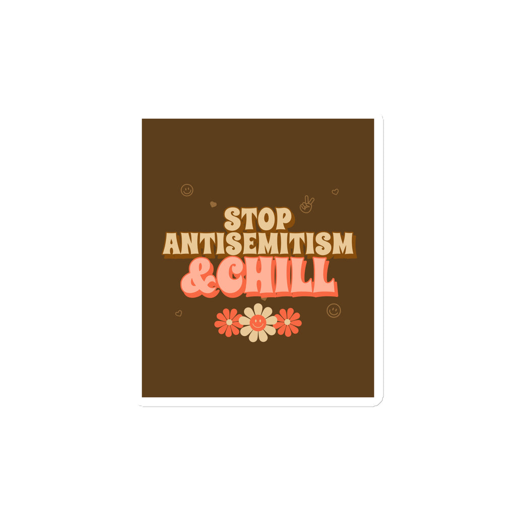 Chill Retro | Antisemitism | Die-Cut Magnet