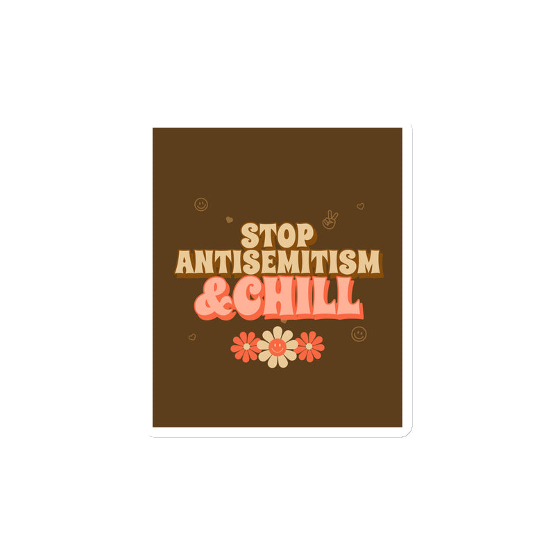 Chill Retro | Antisemitism | Die-Cut Magnet